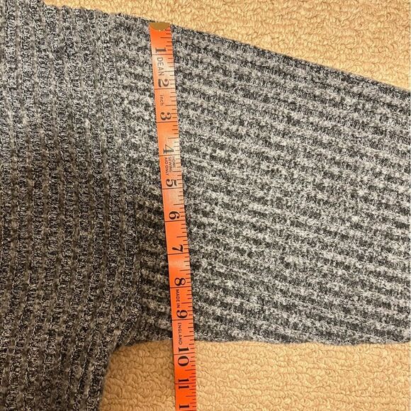 Zara Trafuluc Gray Ribbed Knit Sweater - M - Picture 11 of 12